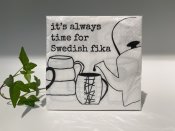 Kaffeservett Swedish fika