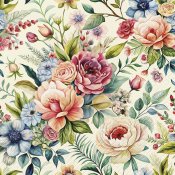 Servett blommor