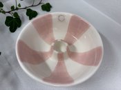 Ljusstake tivoli skål rosa