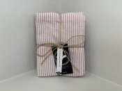 Kökshandduk 2-pack Rosa/Vit