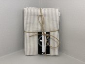 Kökshandduk 2-pack Lin/Vit