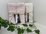 Kökshandduk 2-pack Lin/Vit
