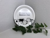 Glasunderlägg swedish fika