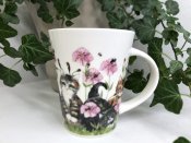 Mugg katt fika