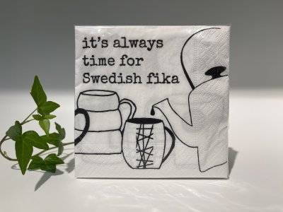 Kaffeservett Swedish fika