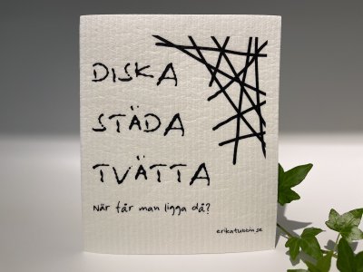 Diska städa tvätta
