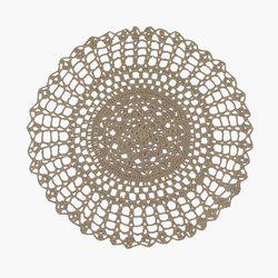 Bordstablett duk beige
